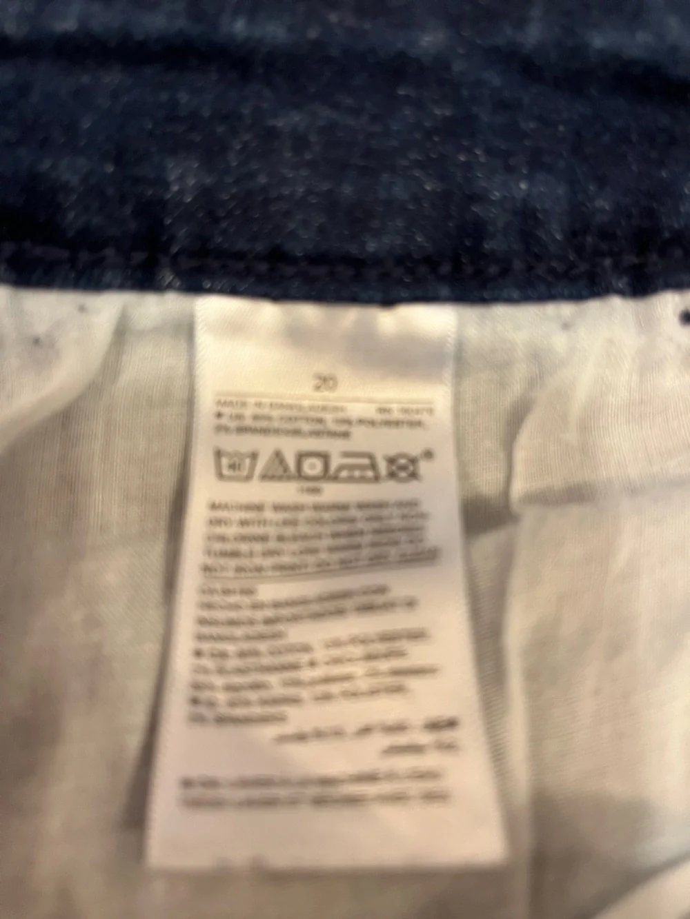 Old Navy Rockstar Super Skinny Mod Rose Jeans Size 20 - Picture 9 of 11